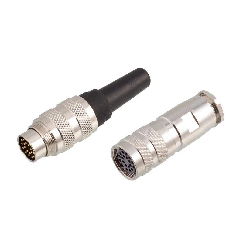Wholesale IP65 PG Copper Cable Plugs Sockets M16 GX16 Connector Straight Male Female 2 3 4 5 6 7 8 12 14 16 19 Pins Power