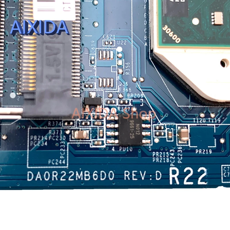 Imagem -04 - Aixida-placa-mãe Portátil para hp Pavilion Placa Principal Soquete s1 Ddr3 Cpu Livre Da0r22mb6d0 g4 g7 G41000 638856001