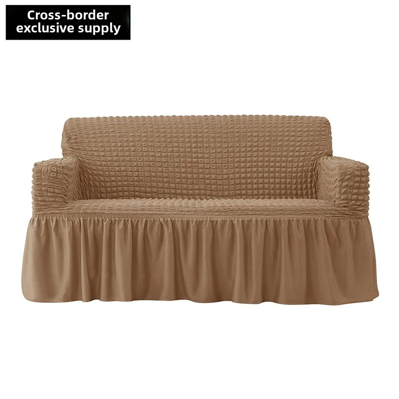 190-230Cm Elastic All-inclusive Skirt Sofa Cover, Dust Cover