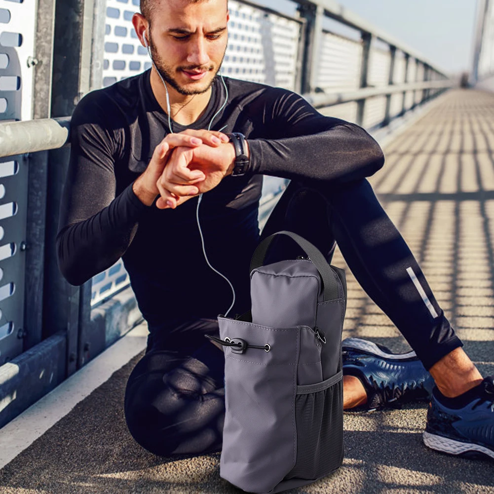 

Магнитная спортивная сумка-слинг, водонепроницаемая магнитная сумка для бутылки с водой, держатель для телефона, сумка через плечо для спорта и занятий спортом на открытом воздухе