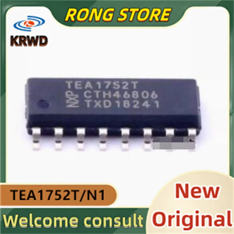 

(5PCS) TEA1752T TEA1752T/N1 TEA1752T/N1,518 SOP16 New and Original Chip IC