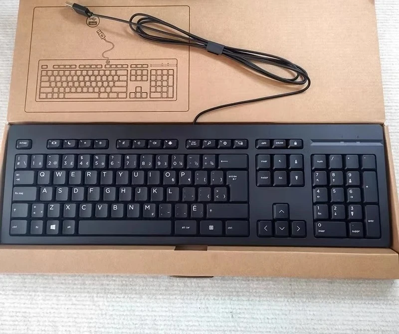 

Canada French layout Laptop Desktop USB Wired Keyboard for HP TPA-P001K