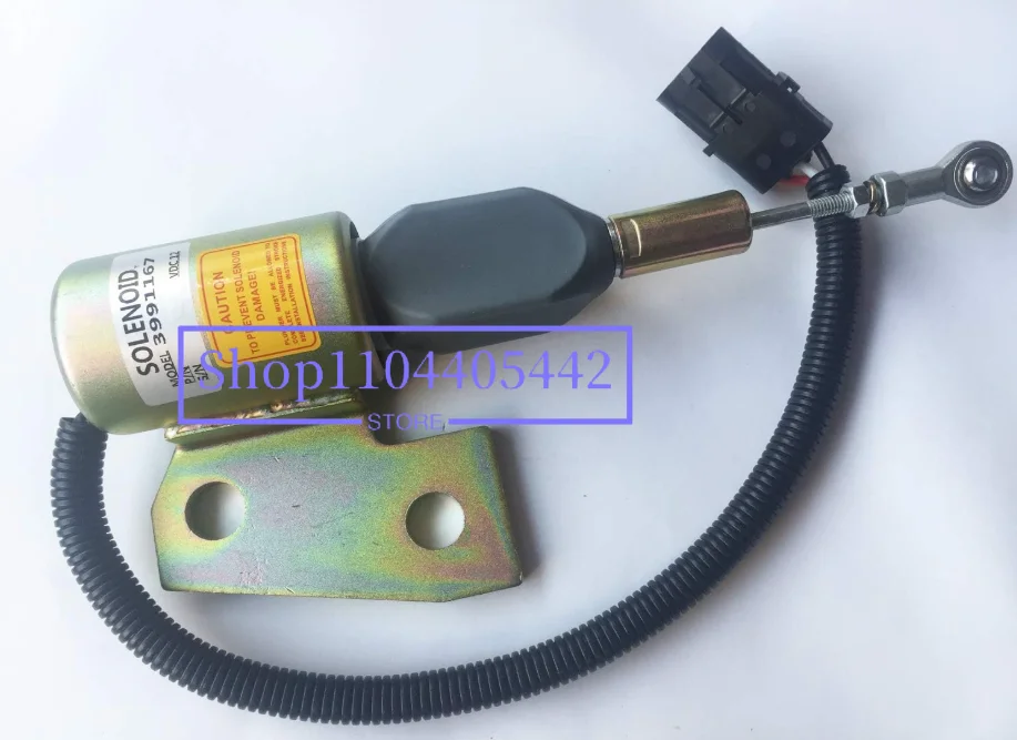 

12V SA-4941-12 Shut Off Solenoid,3991167 Stop Solenoid for Cummins SA-4941-12