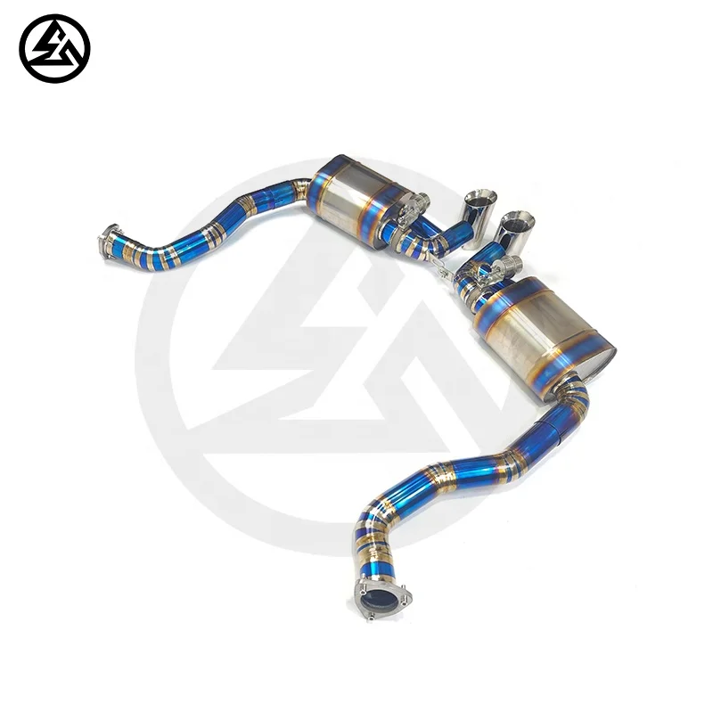 CSZ Full Exhausts for Porsche Cayman/Boxster 981/987 Catted Manifold Headers&titanium Exhaust Catback Valved Muffler Axle Back - view 5