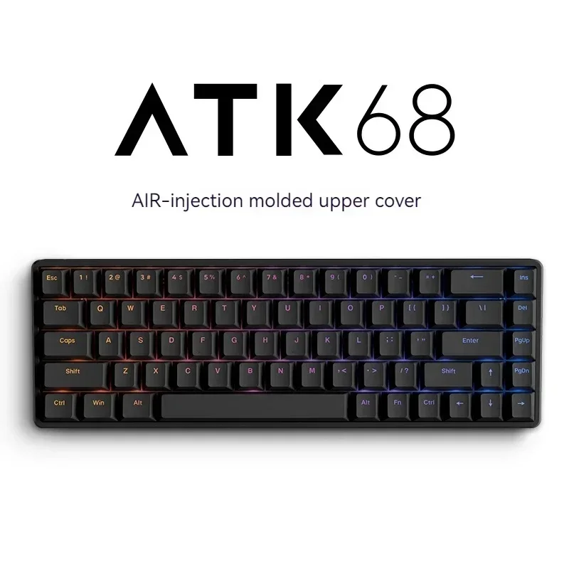 VGN ATK Magnetic Axis Gaming Keyboard ATK68 SMART SPEED X Quick Trigger Aluminum Mechanical Keyboard Office Pc Gamer Varolant