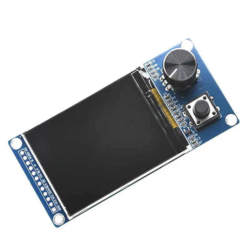 Combo for 1.8inch 2.4inch TFT LCD Module With EC11 Rotary Encoder SPI Interface Display  2pcs