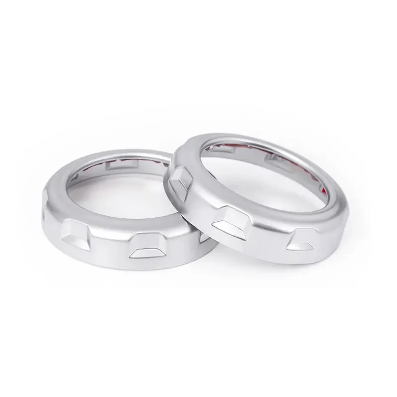 لاند روفر ديسكفري 4 LR3 لسيارة رينج روفر سبورت 2009-16 وحدة التحكم مسند الذراع صندوق خلفي منفذ تكييف الهواء تنفيس حلقة غطاء الكسوة #2