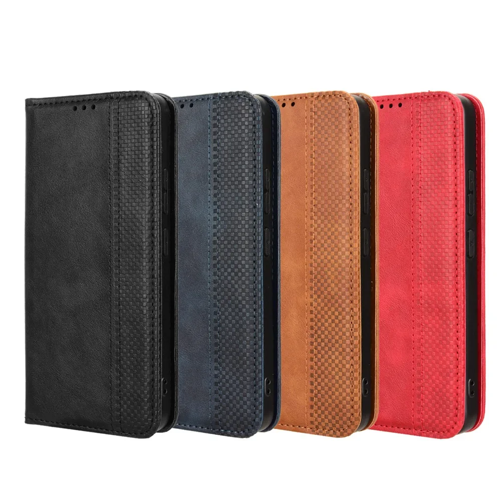 

For Honor 400 Smart 5G Flip Leather Retro Magnetic Bracket Card Bag Wallet Phone Case For Honor 400 Smart 5G Casing Funda Capa