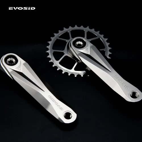 Imagen 2 del producto EVOSID-platos y bielas para bicicleta de montaña, 160mm, huecos, integrados, 12s, 165mm, 170mm, estrechos y anchos, 32/34/36/38T, corona con parte inferior