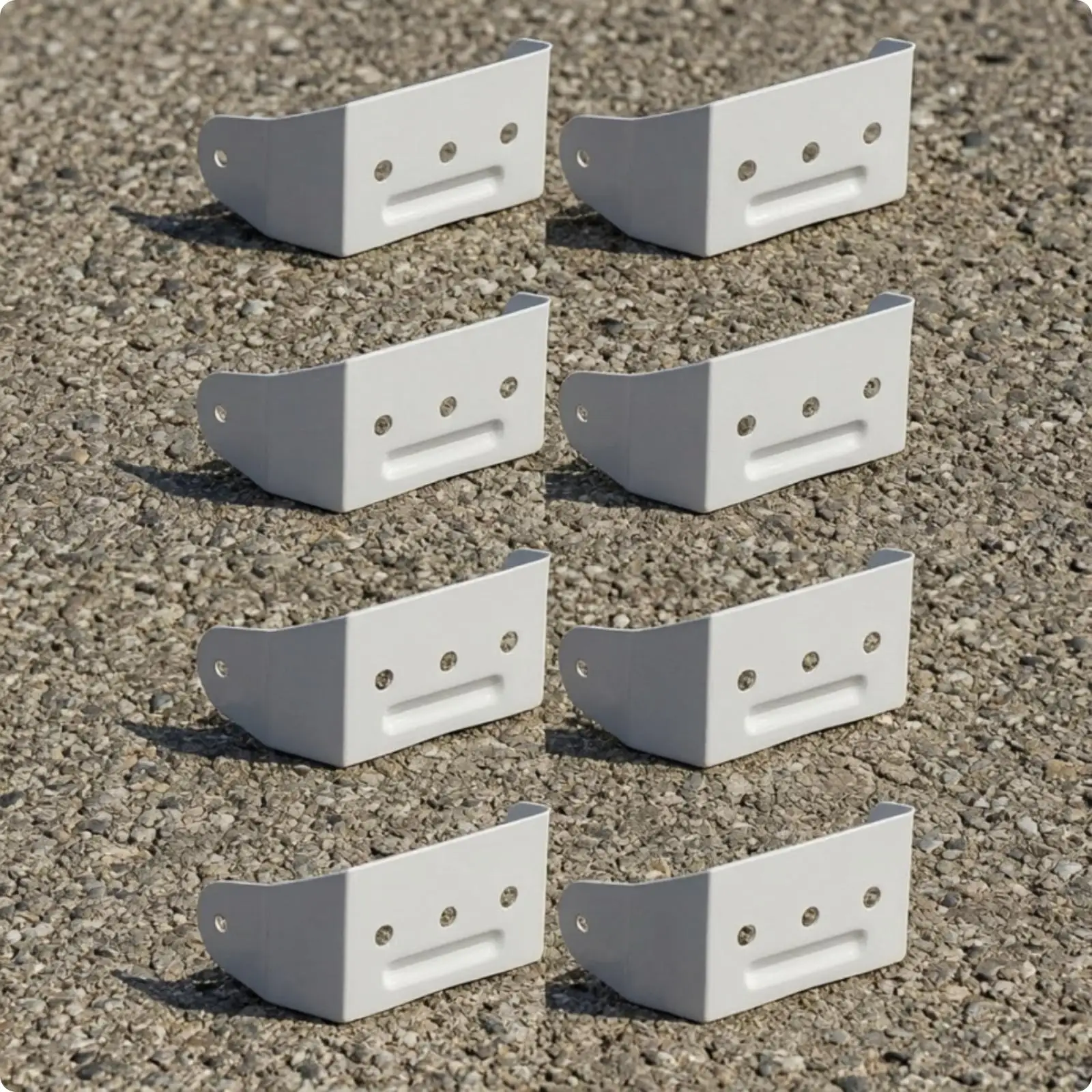 Downspout Strap Bracket for Gutter Fastener Aluminum Alloy Wall Mount Pipe Holder Outdoor Use