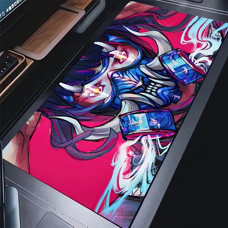 Mouse pad Demon Mask Computer Speed type carpet mat for e-sports players Laptop Cartoon Anime Keyboard Mousepad Office Desk Mat