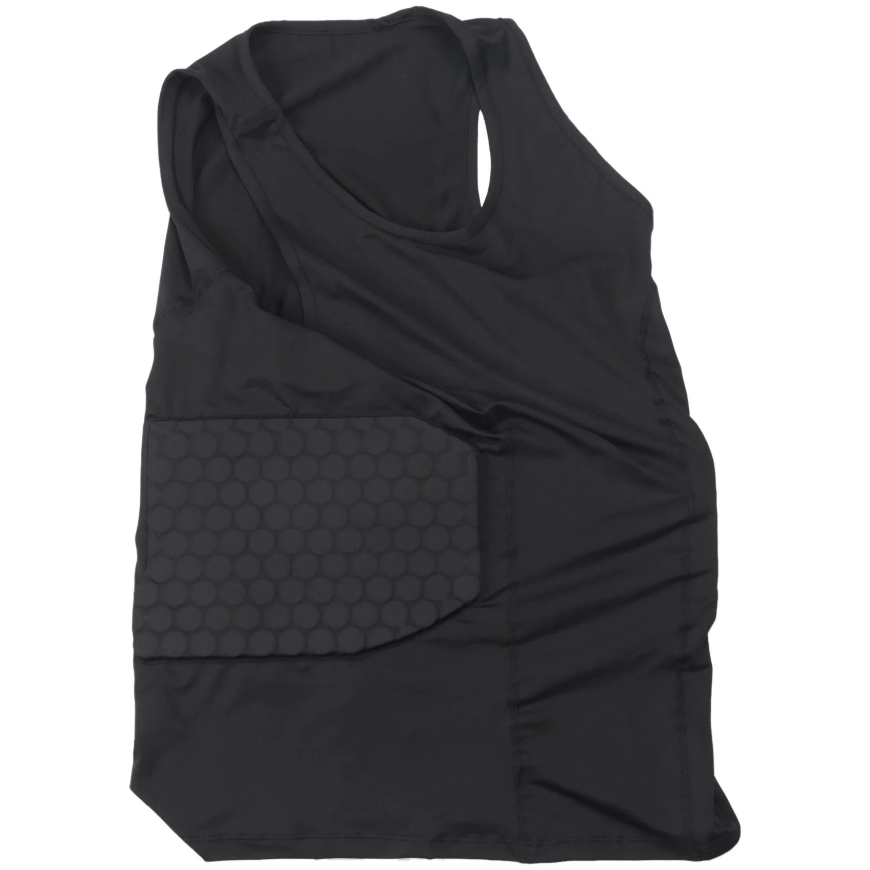 Men's Rib Padded Vest with 3-Pad for Football Soccer Gear XL