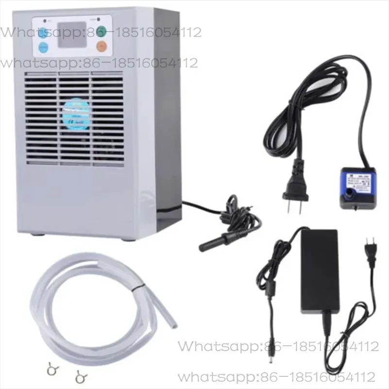 

70 Вт 100 Вт ЖК-дисплей, аквариумный охладитель воды, устройство для охлаждения пруда, охлаждающее оборудование для аквариума с постоянной температурой и насосом