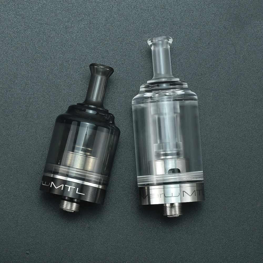 حار Coolvape Dvarw MTL RTA pc pei 2.6 مللي 5 مللي قطعة شفافة من خلال الأسود لتقوم بها بنفسك Dvarw Vape خزان ملحق