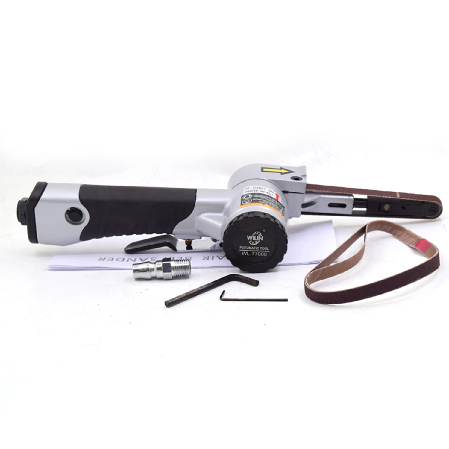 

WILIN 3/8 air belt sander air angle arinding sander with sanding straps for air compressor sanding 10*330mm wide air compressor
