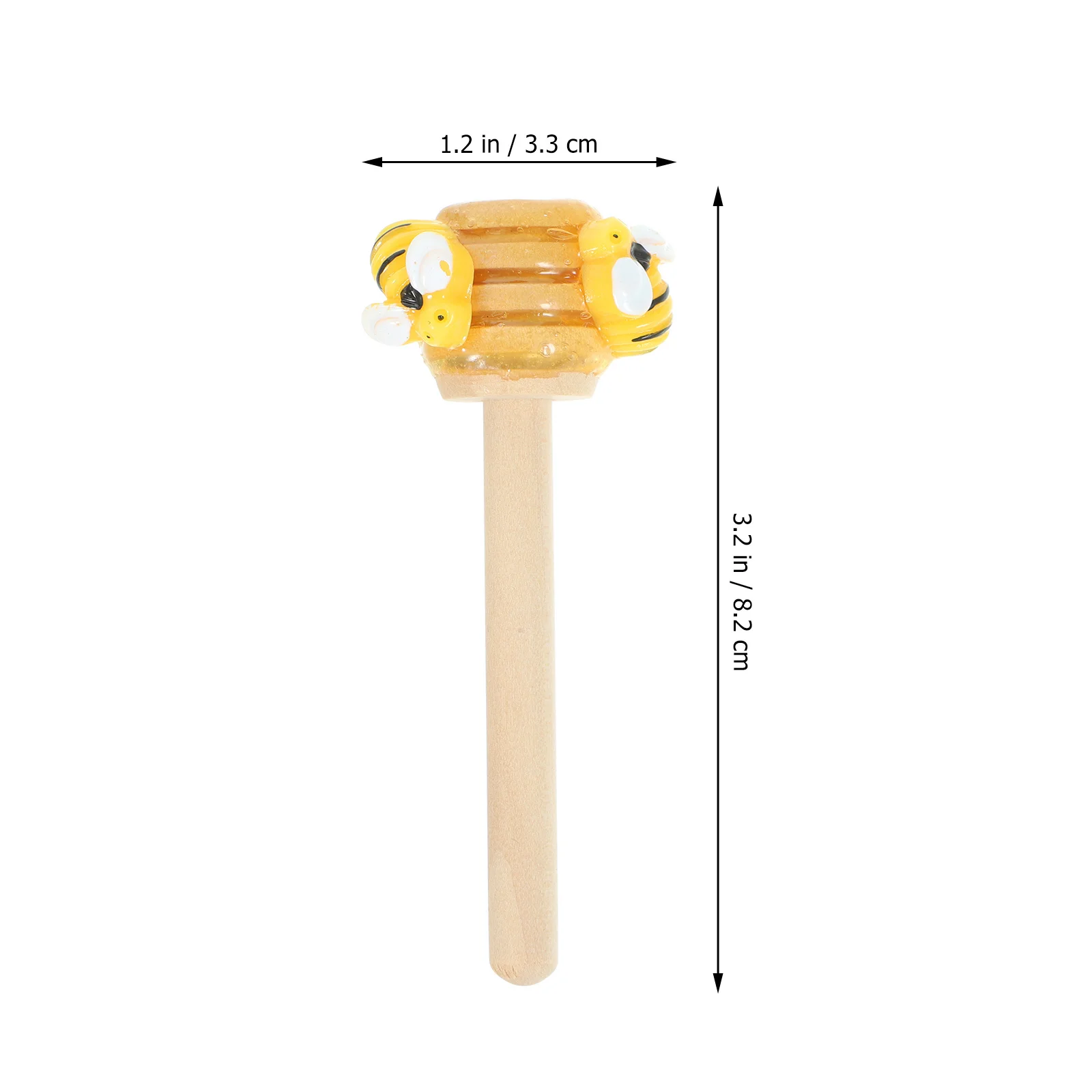 

5Pcs Bee Decor Festival Tiered Tray Honey Dipper Table Centerpiece Wooden Sign Party Supplies Honey Dipper Bee Tiered Tray Decor