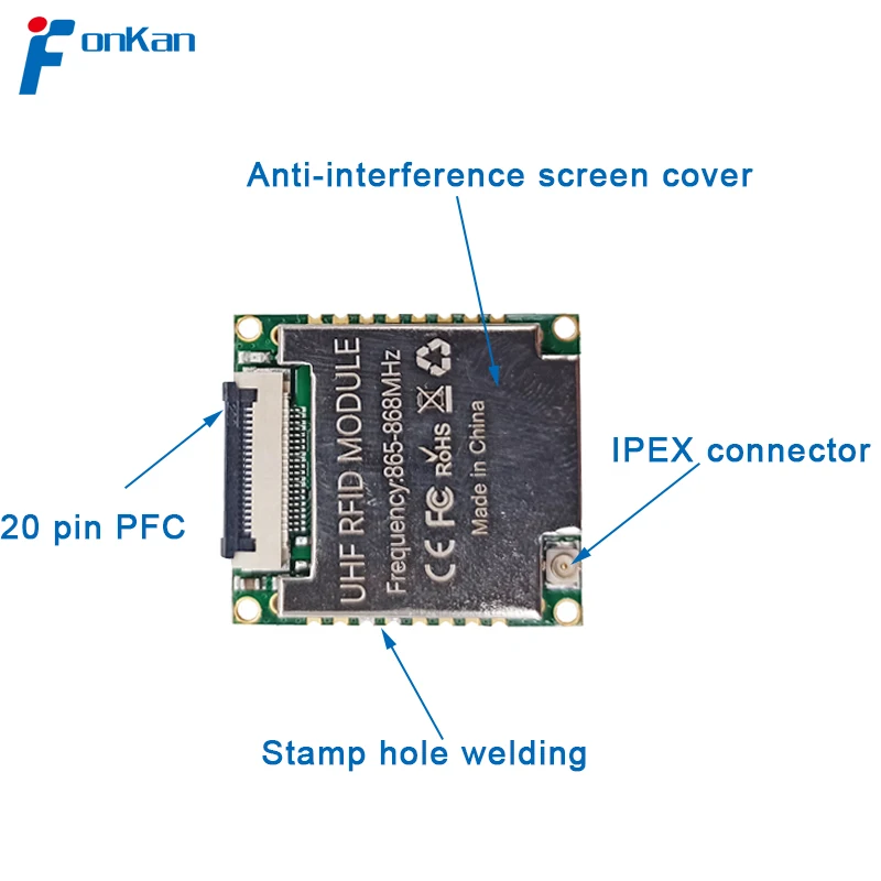 RFID ISO18000-6C Gen2 Reader Modul Für Handheld RFID Reader UHF RFID Modul