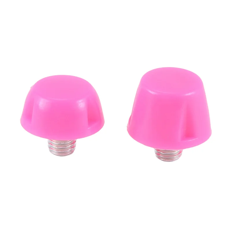 YHOLI-24Pcs Football Shoe Spikes Soccer Boot Cleats M5 Threading Screw 7Mm 10Mm Anti Slip Replacement Studs Pink