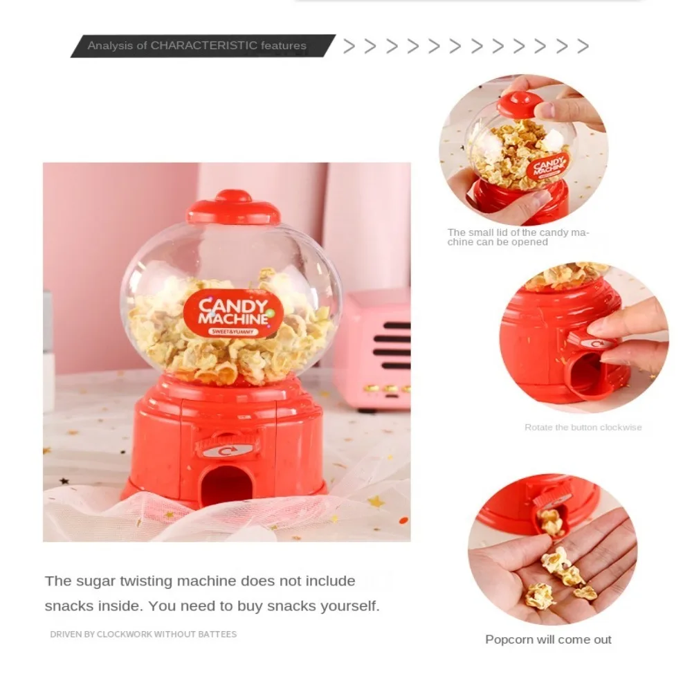 Cute Plastic Candy Machine 8 Colors Sweets Bank Deposit Box Vending Lovers Gift
