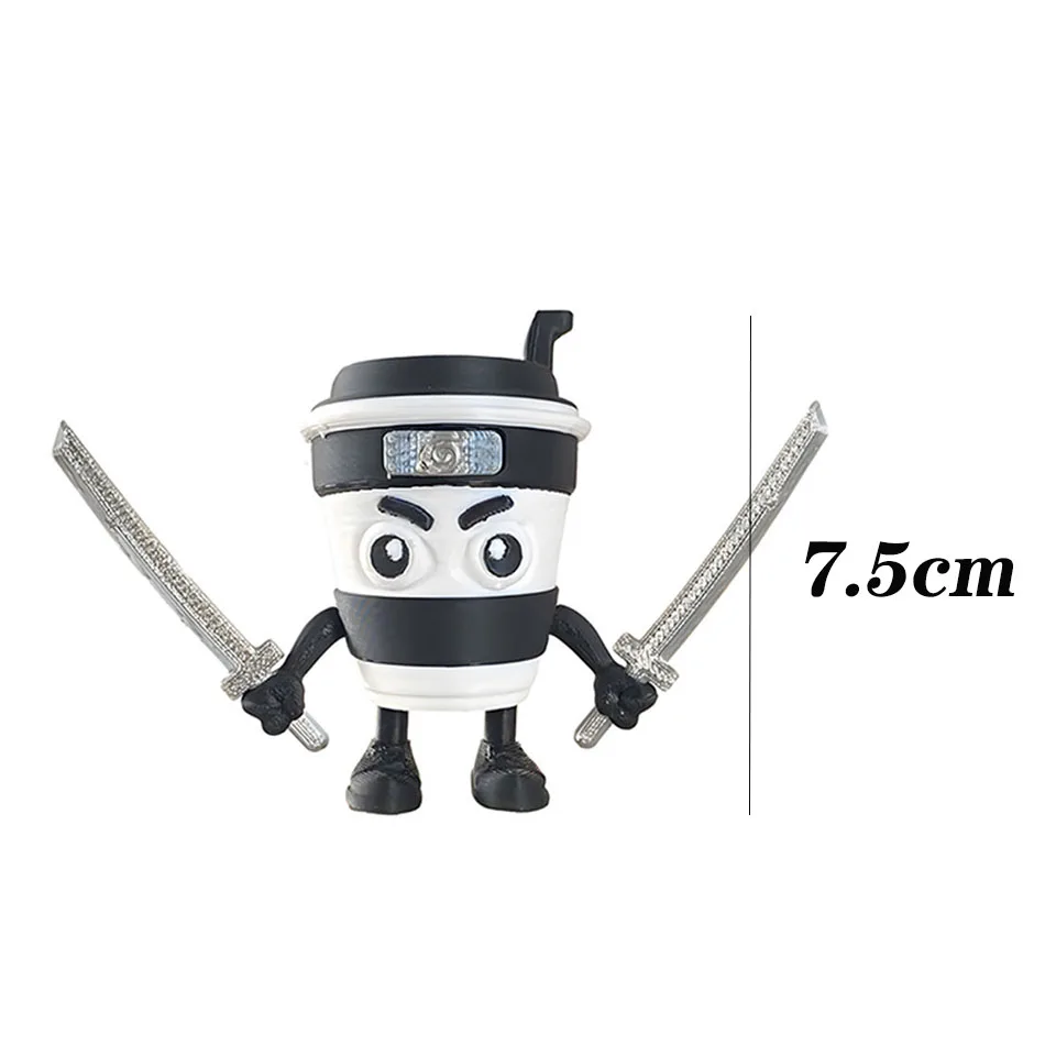 Figura Tungtungsahur Balerina Capuchino Figura de acción Brainbot Anime Tralalero Tralala Tiburón Ornamento Juguete móvil