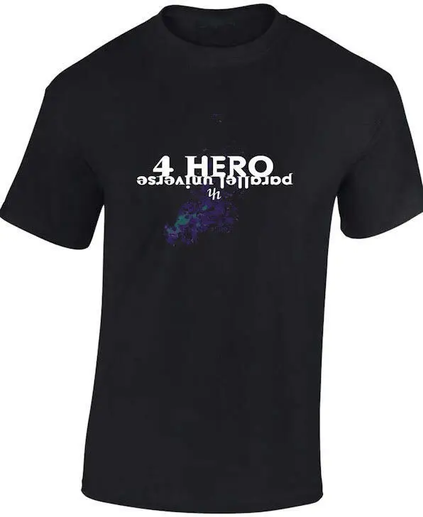 4 Hero Parallel Universe T Shirt Rave House Jungle Breakbeat Hardcore