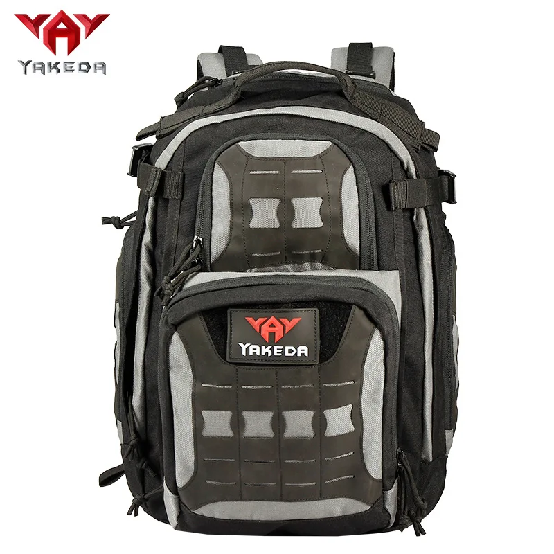 

YAKEDA 40L Waterproof Tactical Backpack Wear-resisting MOLLE Combat Shoulder Bags Outdoor Cycling Hiking Sports Pack