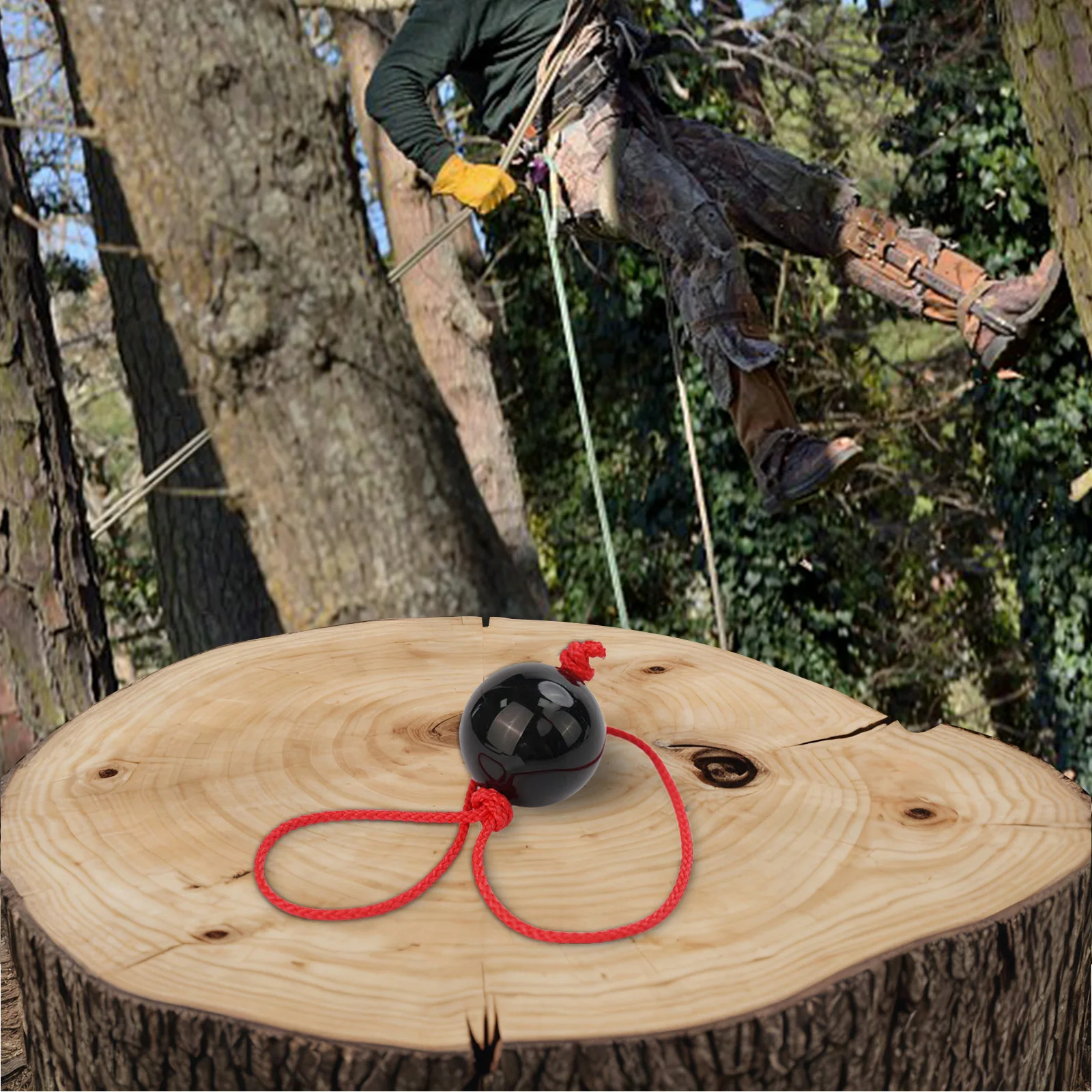 Tree Ball Rope Retriever Ball Tree Climbing Plastic Professional Take Care Of Trees Tools Φ27mm/1.06in Equipment