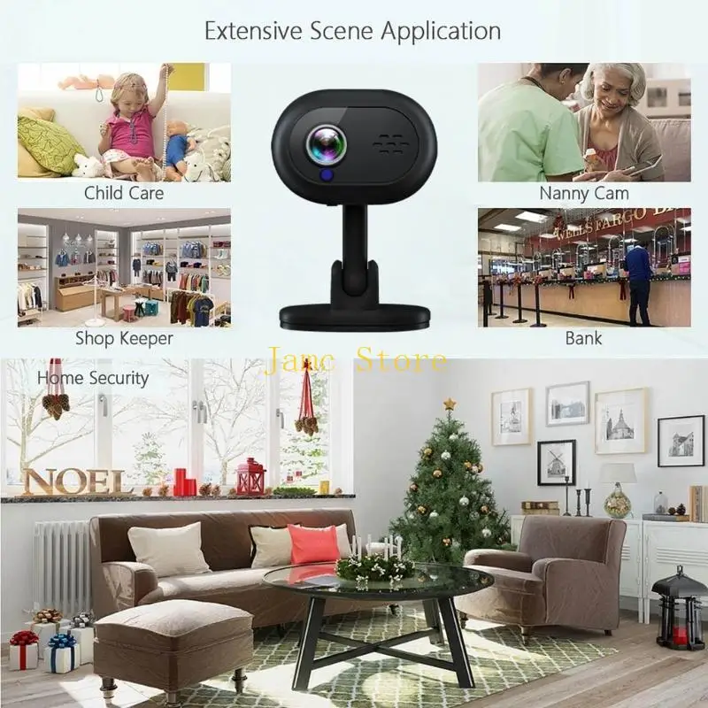 LX0B Home Camera WiFi 1080p APP عالية الدقة التطبيق عن بُعد كاميرا الأمان