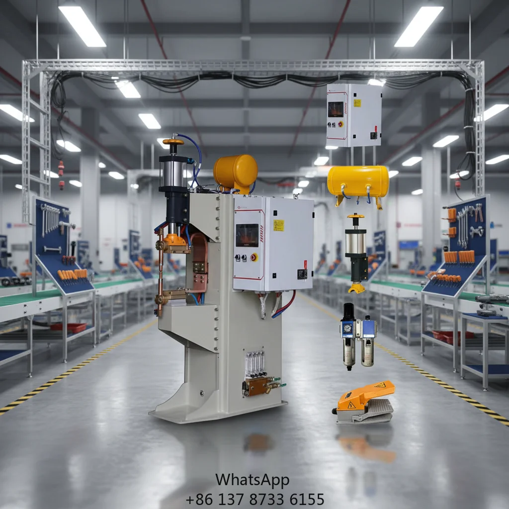 High-Performance Medium Frequency Inverter Spot Welding Machine 380V New Energy Automatic Spot Welding