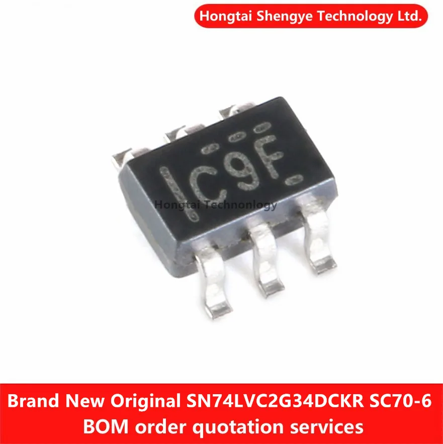 New Original Genuine SN74LVC2G34DCKR SOT-363 Dual Buffer Gate SMT Logic Chip