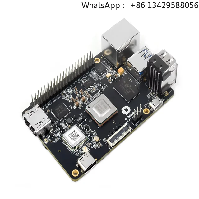 Waveshare D-Robotics RDK X3 Development Board, Quad-core  Cortex-A53 , 5Tops Inference, Options for 2GB/4GB