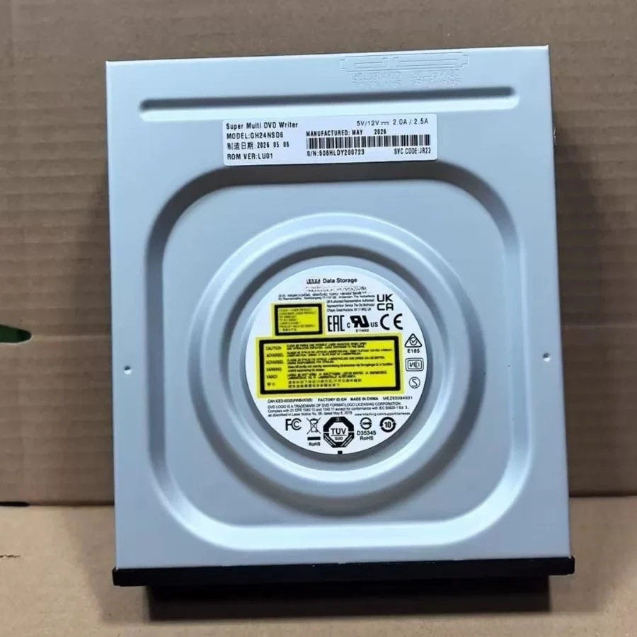 Replacement for GH24NSD6 Desktop SATA 24X Internal DVD‑RW Drive