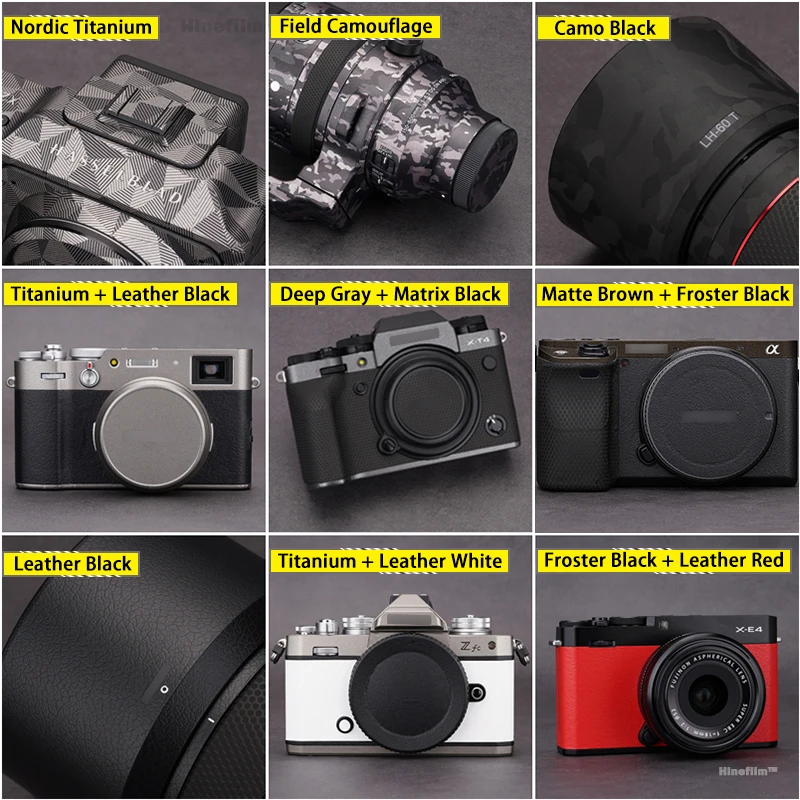 300mm X 250mm Camera Lens Vinyl Decal Skin 30CM * 25CM Wrap Cover Lens Sticker Cover Case Film 3M Vinyl Film 25CM wide 30CM long