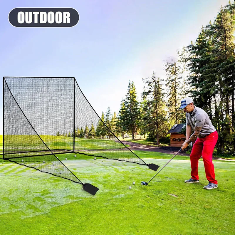 

Golf side net, barrier net, baseball side net, multifunctional side net, including storage bag
