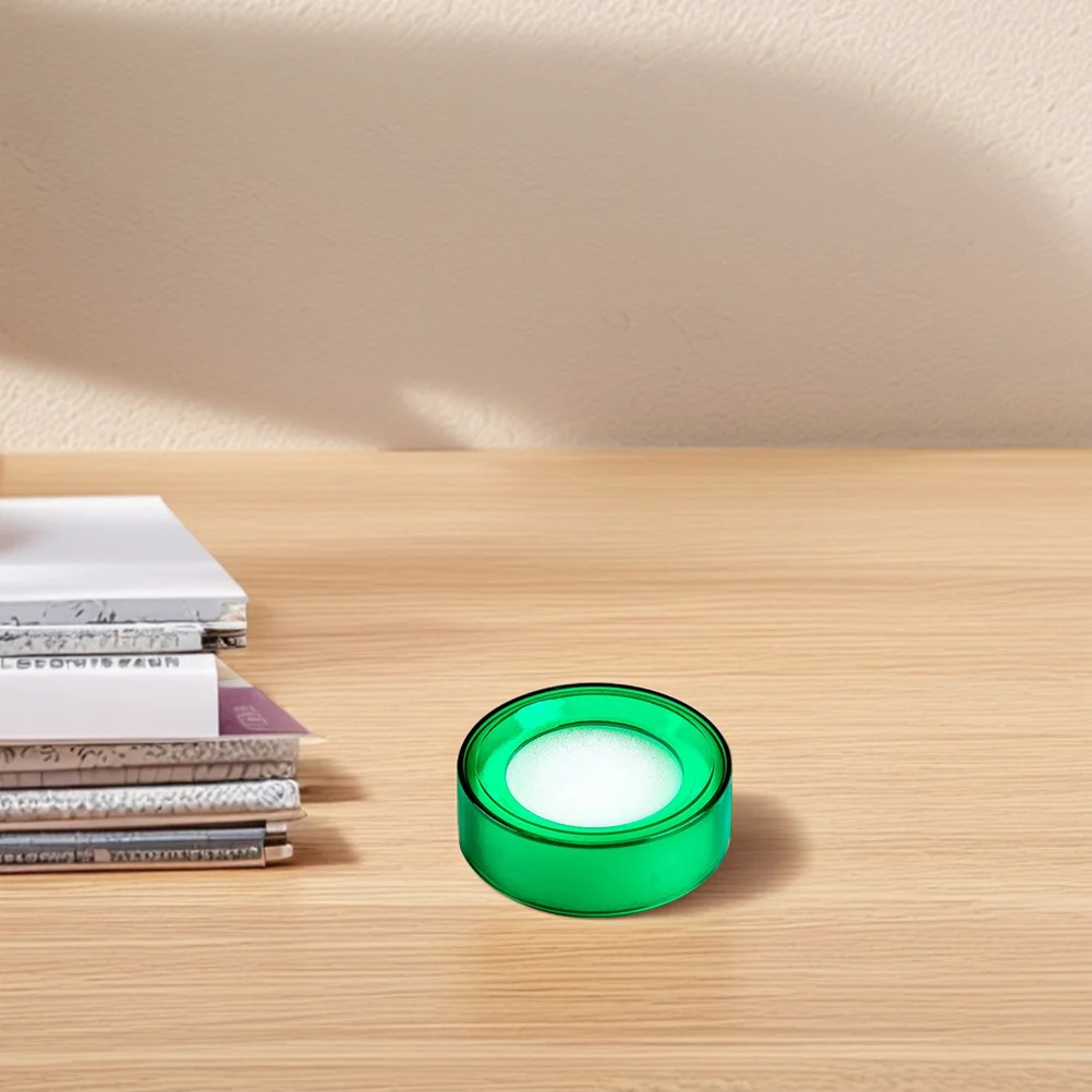 1 قطعة وعاء العد النقدي مع الإسفنج إصبع جهاز مبلل المضادة للانزلاق أداة المالية للتعامل مع المال نوع سريع ترطيب المعونة سطح المكتب #3