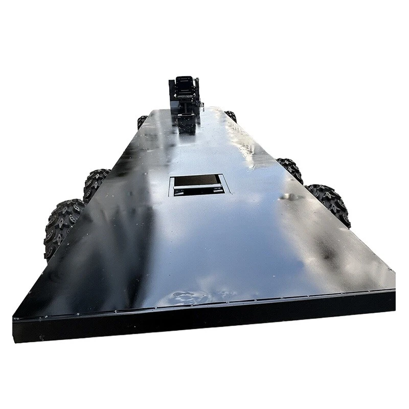 Electric cruise float chassis, six-hole heavy-duty front and rear axles