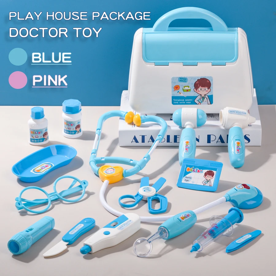 Children Playing House, Little Doctor Toys, Stethoscope, Medical Kit, Male And Female Gifts, Role-Playing, Simulated Nurse Toys