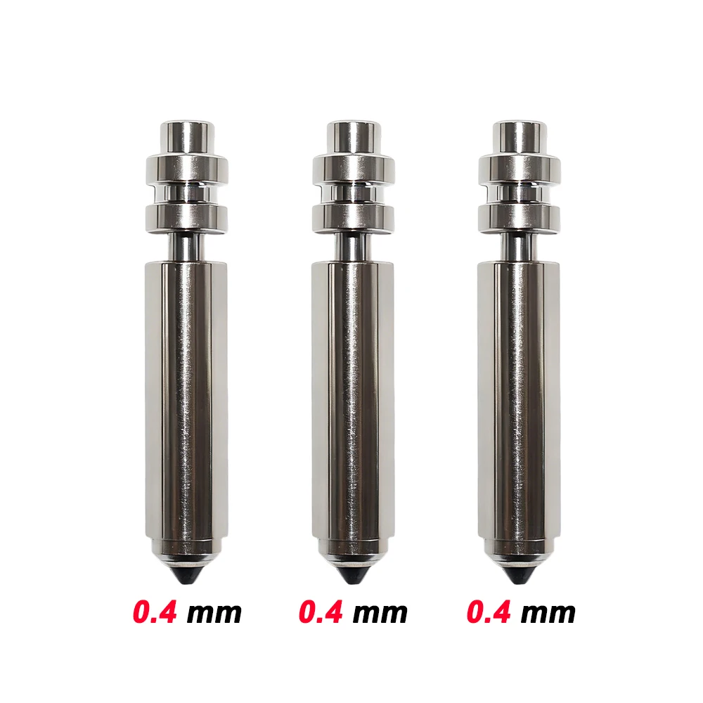 Upgrade Anycubic Kobra X/Kobra 4 Hotend Bimetall-Düsenheizbaugruppe für Anycubic Kobra X 0,2/0,4/0,6/0,8mm 3D-Drucker