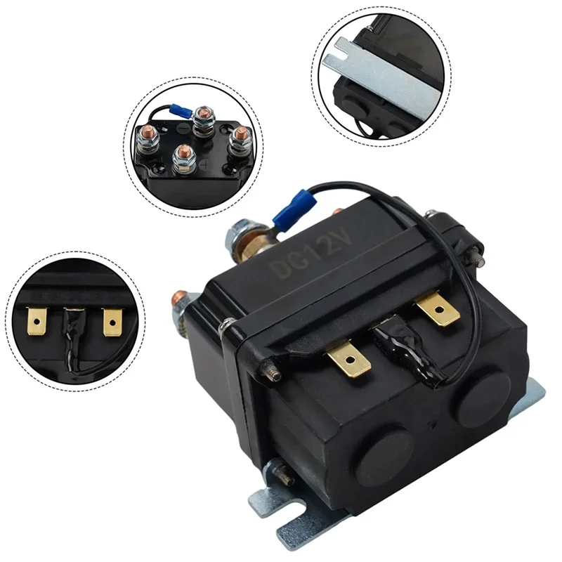 ABNO-1Pcs 12000 رطل ونش ونش الملف اللولبي التتابع التحكم المعدات الميكانيكية الملف اللولبي التتابع ونش الملف اللولبي التتابع