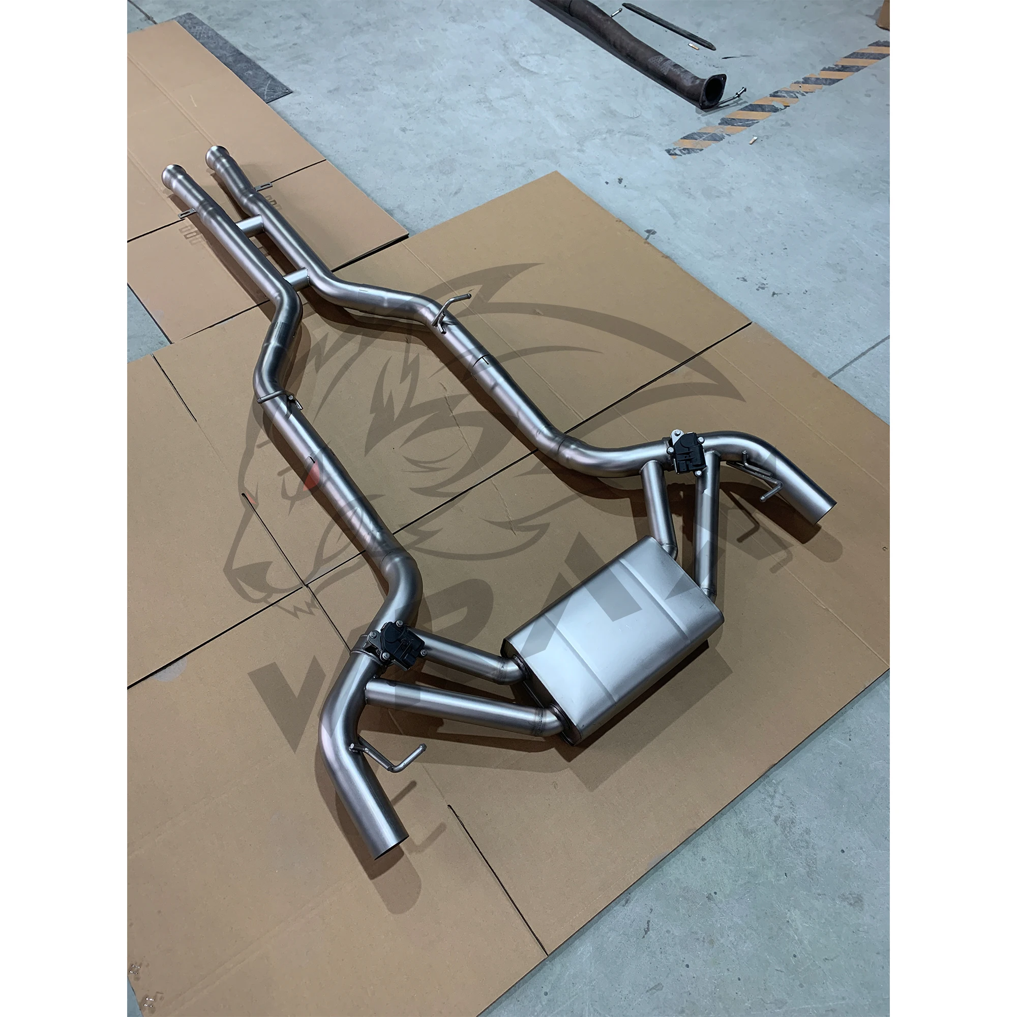 

WRAX Exhaust SS304 Valve Catback for BENZ AMG GT Pipe witn Muffler Selection of Vavles Support customization