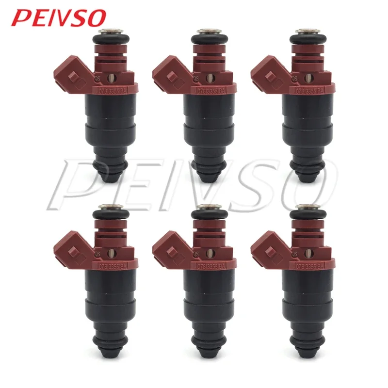 

PEIVSO 4/6pcs 078133551BA Fuel Injector For Audi A4 A6 VOLKSWAGEN PASSAT 1998~2005 2.8L V6 037906031AC
