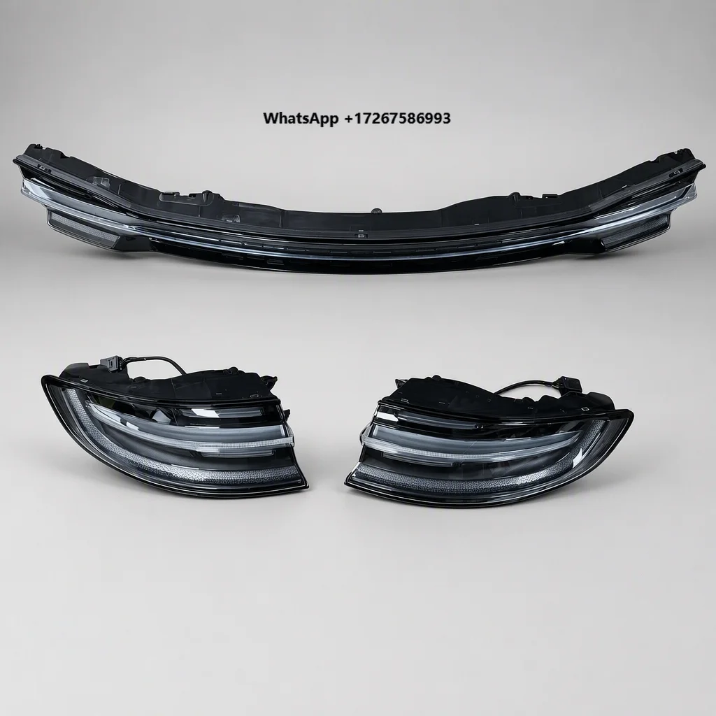 LED Tail Light Assembly for  Macan 95B.1 2014-2018 Old to New Upgrade to 95B.2 2019-2024 Tinted Rear Taillamp