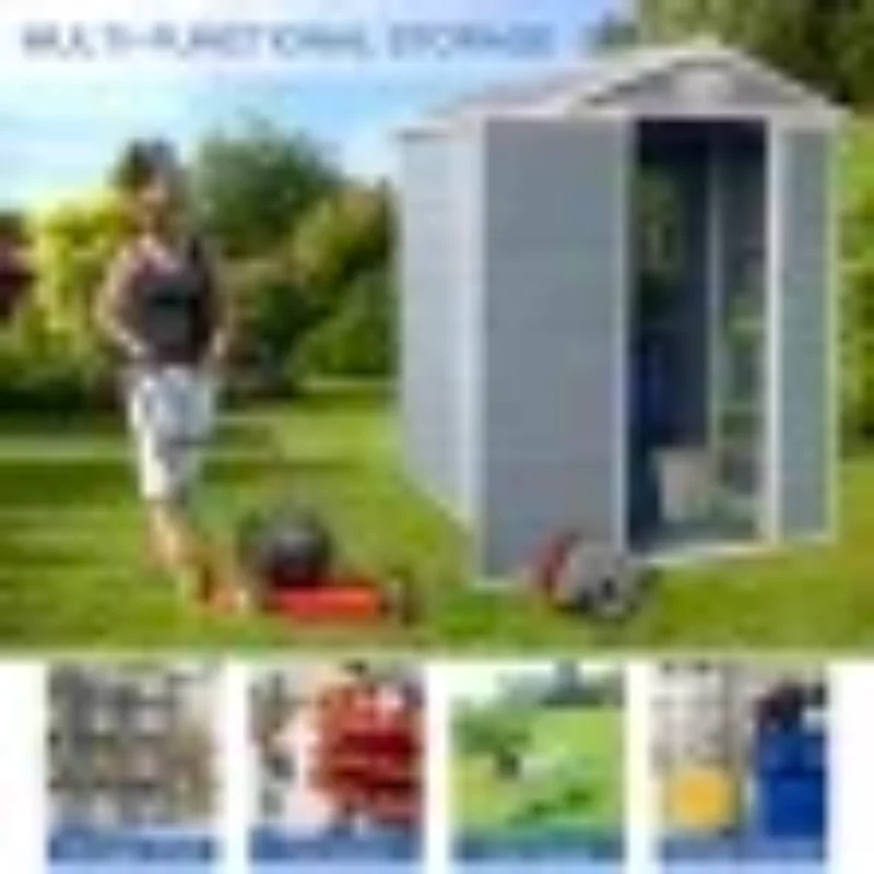 Садовый сарай из полимерного к – обзор и цена Outdoor Furniture In Store