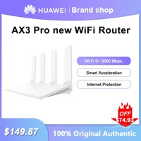 Original Huawei AX3 Pro new WiFi Router Wi-Fi 6+ 3000 Mbps Signal Amplifier Dual-Band Supports NFC Wireless Network Repeater