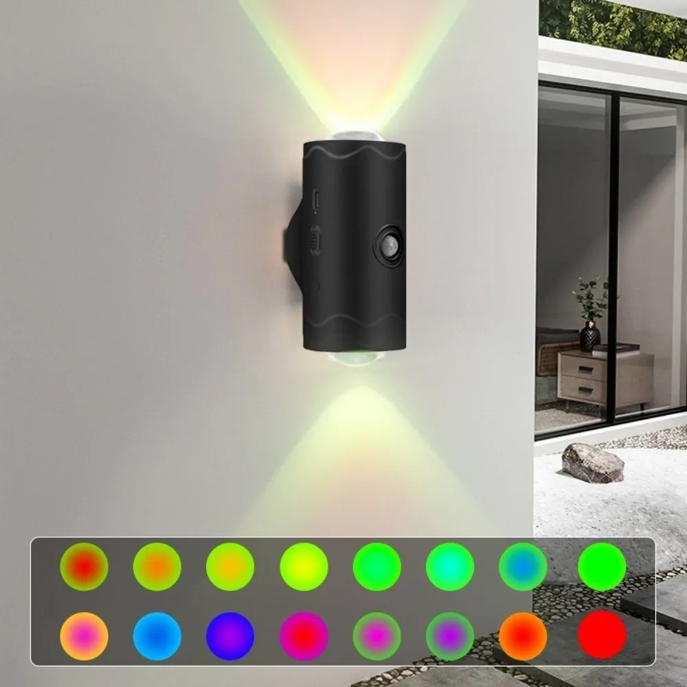 

Human Sensing Motion Sensor Night Light Dimmable Function Magnetic Mounting LED Closet Light Type-C Charging RGB Color Changing