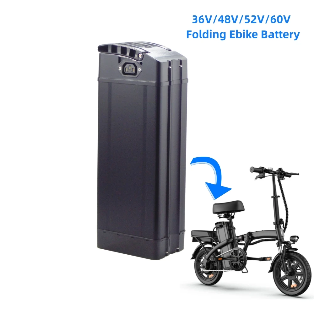 

OUBLON Foldable Electric Bike Battery 14" Folding E-Bike Battery 48v 10.4Ah 13Ah 15Ah 20Ah for OUBLON Foldable Ebike Battery