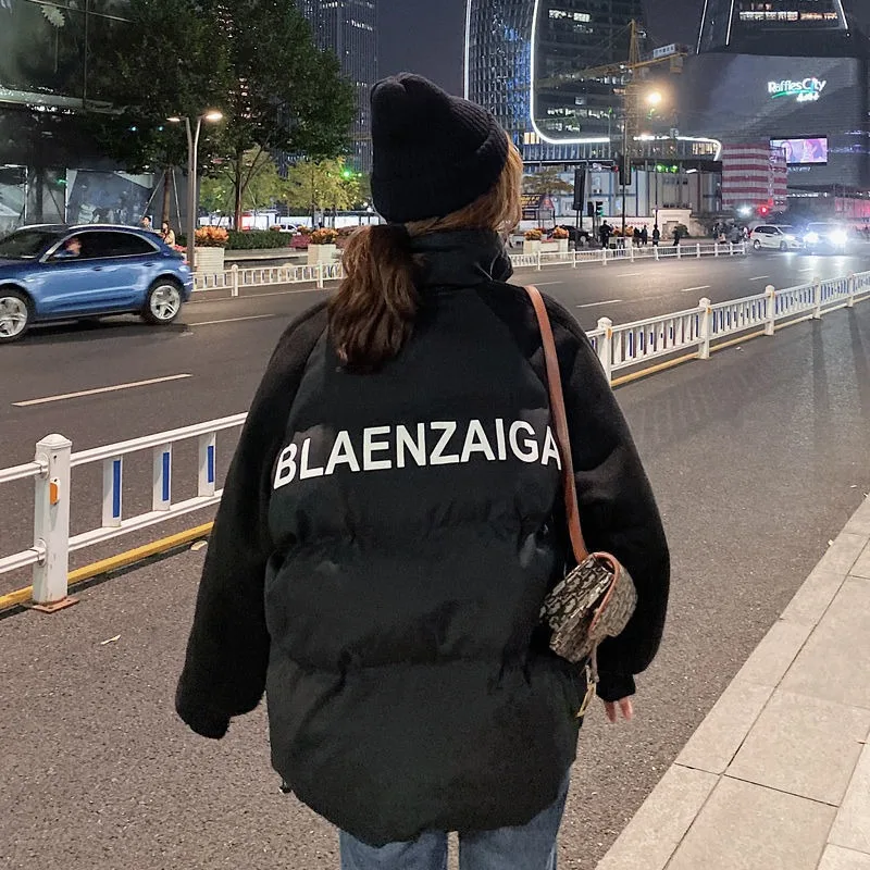 2023 New Women Down Jacket Winter Coat Female Short Parkas Loose Thick Warm Outwear Leisure Time Versatile Fashion Overcoat