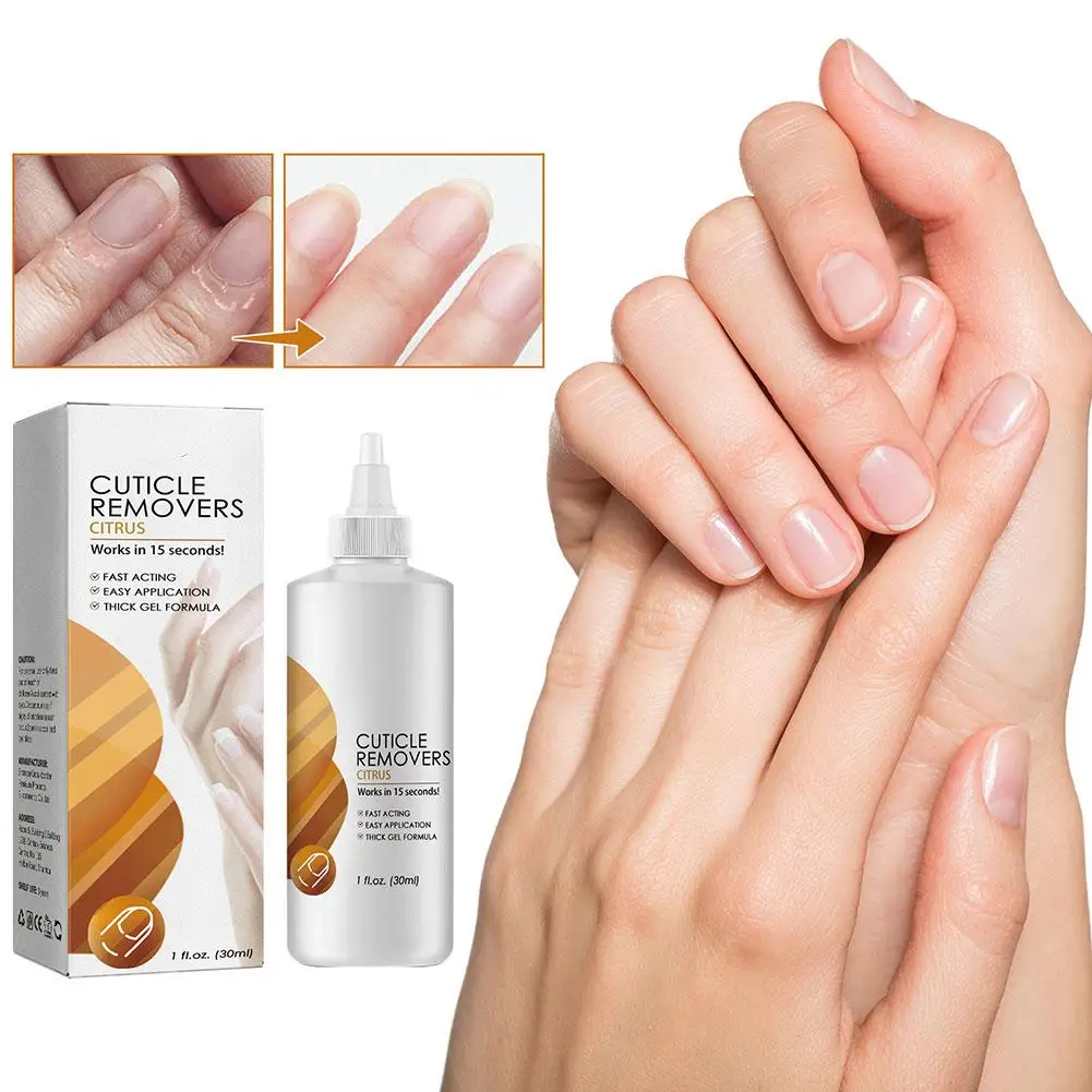 Nail Cuticle Remover Gel Professional Cuticle Softener Remover Repair Moisturizing 1oz 15 Instant Gel Seconds Nail Cuticle O8W6