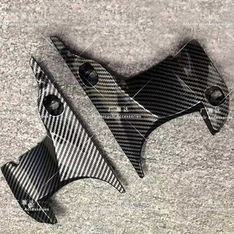 Motorcycle Carbon Fiber Paint Front Handle Bar Air Tube Ram Dash Cover Fairing Cowl For Yamaha YZF1000 YZF R1 YZF-R12007-2008