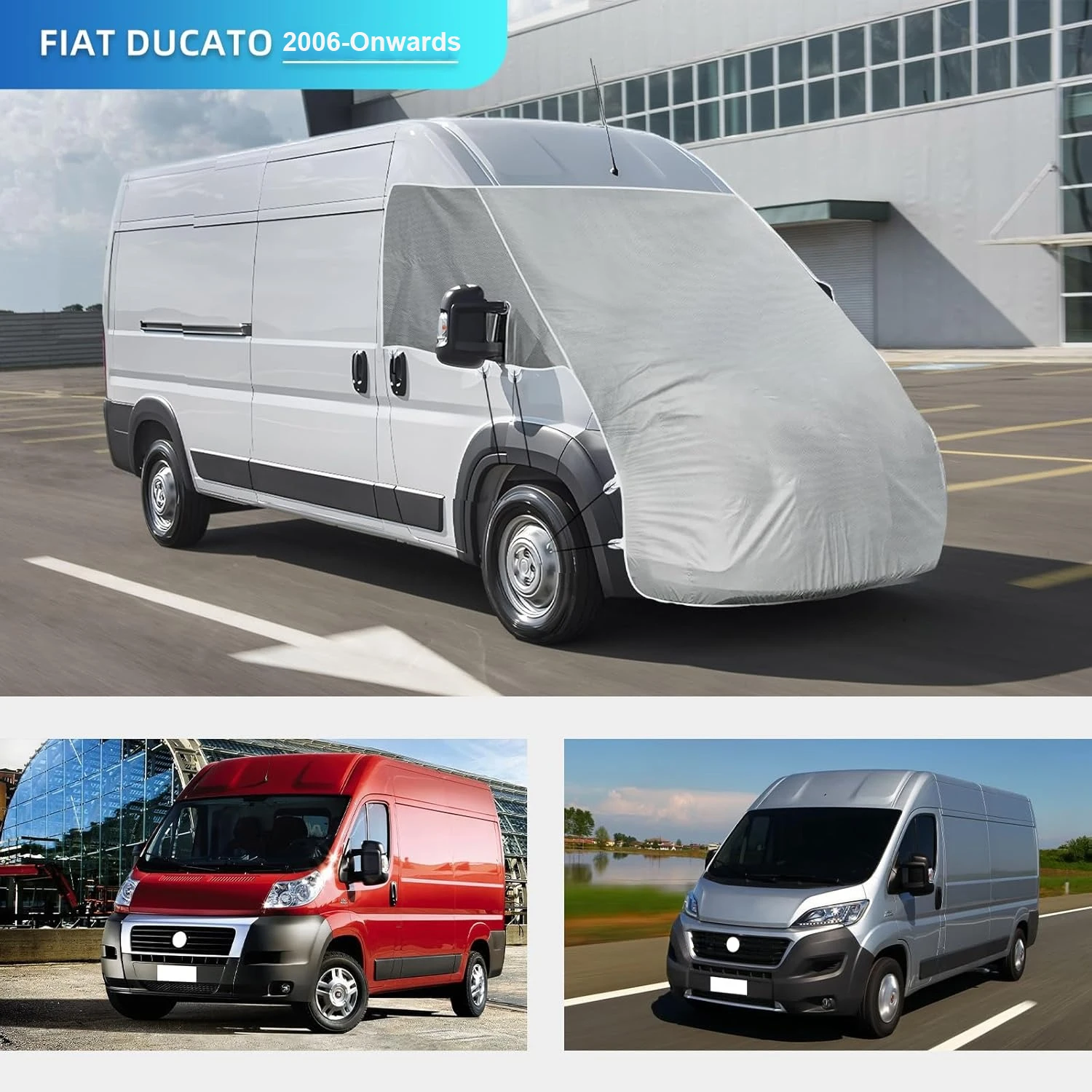 Motorhome Bonnet Cover Exterior Shield Sun Snow For Mercedes Sprinter Ford Fiat Ducato Peugeot Boxer Citroen Relay Accessories
